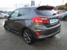 USED 2018 67 FORD FIESTA 1.0 ST-LINE 3d 124 BHP Finished in MAGNETIC METALLIC with contrasting GREY SPORTS Cloth interior trim. This Fiesta is a small car that you can really enjoy driving. Economical and cheap to run, stylish to look at and some great features. Specification includes Sat Nav, DAB radio, B/Tooth, 17" Alloys, Heated Front Screen, Air Con and much more. This is a must for the first time driver or small family. Ford Dealer Serviced at 18202 miles and on arrival at 31270 miles. 12 Months MOT.