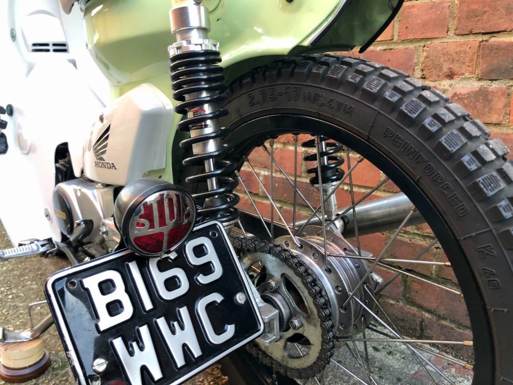 USED 1984 B HONDA C Custom CUB C90 E //  89cc // px swap 