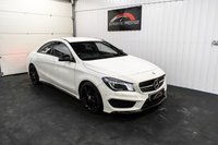 USED 2014 14 MERCEDES-BENZ CLA 2.1 CLA220 CDI AMG SPORT 4d 170 BHP FSH+BLUETOOTH+AMBIENT LIGHTING