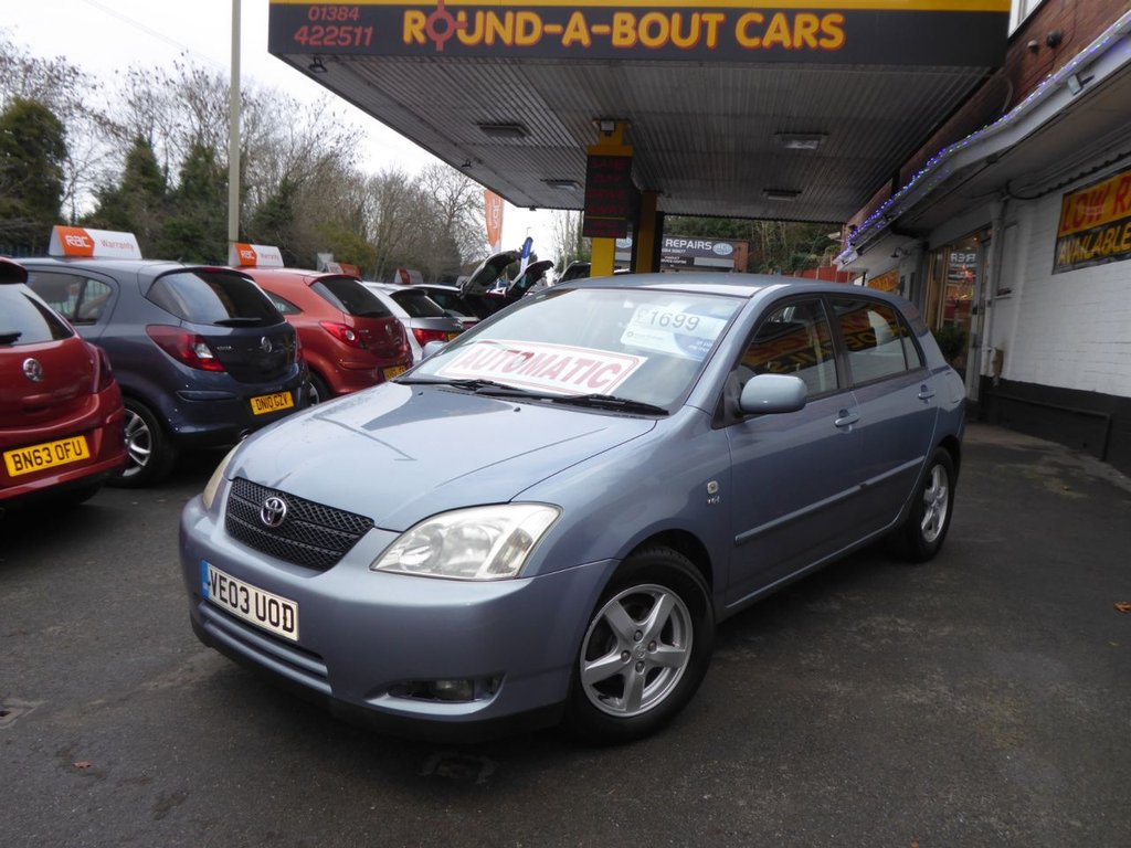 View our TOYOTA COROLLA