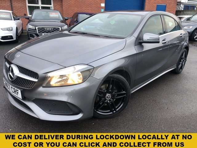 2017 67 MERCEDES-BENZ A-CLASS 1.5 A 180 D AMG LINE 5d 107 BHP 1 OWNER LOW MILEAGE MERCEDES AMG