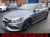 USED 2017 67 MERCEDES-BENZ A-CLASS 1.5 A 180 D AMG LINE 5d 107 BHP 1 OWNER LOW MILEAGE MERCEDES AMG