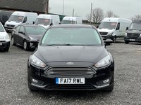 USED 2017 17 FORD FOCUS 1.5 ZETEC EDITION AC TDCI 5d 118 BHP AC, SAT NAV, ONE OWNER, FULL SERVICE HISTORY, BLUETOOTH