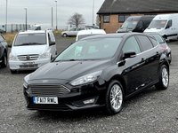 USED 2017 17 FORD FOCUS 1.5 ZETEC EDITION AC TDCI 5d 118 BHP AC, SAT NAV, ONE OWNER, FULL SERVICE HISTORY, BLUETOOTH