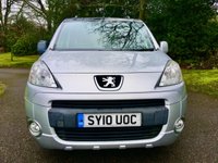 USED 2010 10 PEUGEOT PARTNER 1.6 TEPEE ZENITH HDI 5d 89 BHP\\\ BIG PANORAMIC GLASS SUNROOF WITH STORAGE///ROOF RAILS/ALLOYS/AIRCON/FRONT FOG LIGHTS//ALL WEATHER TYRES 90 BHP PANORAMIC GLASS SUNROOF/ROOF RAILS/ALLOYS/AIRCON/FRONT FOG LIGHTS//JUST SERVICED BY US WITH ALL MOT ADVISORIES RENEWED INCLUDING BRAKES