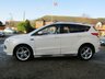 USED 2015 65 FORD KUGA 2.0 TITANIUM X SPORT TDCI 5d 148 BHP Finished in FROZEN WHITE METALLIC with contrasting HEATED LEATHER TRIM. This Kuga is a great choice if you like driving. It's one of the most enjoyable, practical and fun family SUV's around. Features include PAN ROOF, Sat Nav, DAB, Rear View Camera, Side Steps, Electric Power Boot, Heated Full Leather, Auto Parking, Cruise Control, 19" Alloys, B/Tooth and much more. Ford Dealer serviced at 8529 miles, 16955 miles, 37643 miles and on arrival at 45089 miles.