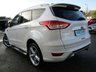 USED 2015 65 FORD KUGA 2.0 TITANIUM X SPORT TDCI 5d 148 BHP Finished in FROZEN WHITE METALLIC with contrasting HEATED LEATHER TRIM. This Kuga is a great choice if you like driving. It's one of the most enjoyable, practical and fun family SUV's around. Features include PAN ROOF, Sat Nav, DAB, Rear View Camera, Side Steps, Electric Power Boot, Heated Full Leather, Auto Parking, Cruise Control, 19" Alloys, B/Tooth and much more. Ford Dealer serviced at 8529 miles, 16955 miles, 37643 miles and on arrival at 45089 miles.