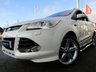 USED 2015 65 FORD KUGA 2.0 TITANIUM X SPORT TDCI 5d 148 BHP Finished in FROZEN WHITE METALLIC with contrasting HEATED LEATHER TRIM. This Kuga is a great choice if you like driving. It's one of the most enjoyable, practical and fun family SUV's around. Features include PAN ROOF, Sat Nav, DAB, Rear View Camera, Side Steps, Electric Power Boot, Heated Full Leather, Auto Parking, Cruise Control, 19" Alloys, B/Tooth and much more. Ford Dealer serviced at 8529 miles, 16955 miles, 37643 miles and on arrival at 45089 miles.