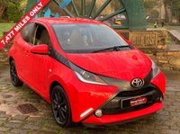 USED 2018 18 TOYOTA AYGO 1.0 VVT-I X-STYLE X-SHIFT 5d 69 BHP 2018 TOYOTA AYGO 'X' FINISHED IN POWER RED, UNBELEIVABLY LOW MILEAGE 7,500 MILES !!!! FROM BRAND NEW, CVT-AUTOMATIC, FULL TOYOTA HISTORY