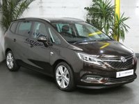 USED 2017 17 VAUXHALL ZAFIRA TOURER 1.4 SRI NAV 5d 138 BHP 7 SEATS SAT NAV LEATHER