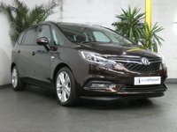 USED 2017 17 VAUXHALL ZAFIRA TOURER 1.4 SRI NAV 5d 138 BHP 7 SEATS SAT NAV LEATHER
