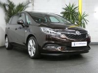USED 2017 17 VAUXHALL ZAFIRA TOURER 1.4 SRI NAV 5d 138 BHP 7 SEATS SAT NAV LEATHER