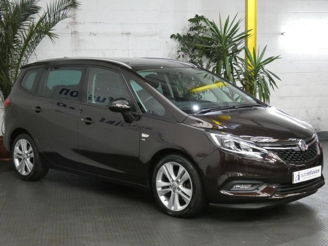 2017 17 Vauxhall Zafira Tourer 1.4 SRI NAV 5d 138 BHP