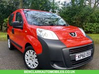 USED 2010 60 PEUGEOT BIPPER 1.4 TEPEE S HDI 5d 68 BHP\\30 POUND ROAD TAX// NEW CLUTCH JUST FITTED AND MOT//GREAT LOW MILAGE ONLY 61,900 MILES//RECENT SERVICED BY US//ALL MOT ADVISORIES COMPLETED// ''GREAT CONDITION AND MILAGE FOR THE YEAR//RECENT SERVICED BY US//ALL MOT ADVISORIES COMPLETED//