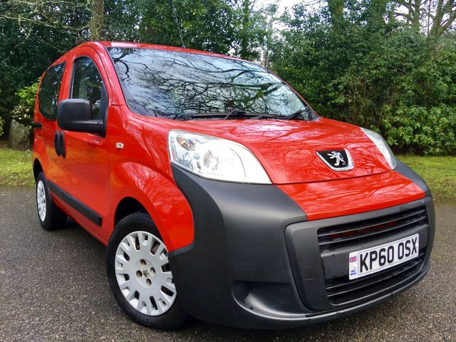 2010 60 Peugeot Bipper 1.4 TEPEE S HDI 5d 68 BHP\\30 POUND ROAD TAX// NEW CLUTCH JUST FITTED AND MOT//GREAT LOW MILAGE ONLY 61,900 MILES//RECENT SERVICED BY US//ALL MOT ADVISORIES COMPLETED//