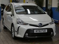 USED 2016 16 TOYOTA PRIUS PLUS 1.8 EXCEL PLUS 5d 98 BHP &pound;20 ROAD TAX SAT NAV LEATHER REAR DVD SYSTEM