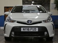 USED 2016 16 TOYOTA PRIUS PLUS 1.8 EXCEL PLUS 5d 98 BHP &pound;20 ROAD TAX SAT NAV LEATHER REAR DVD SYSTEM