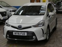 USED 2016 16 TOYOTA PRIUS PLUS 1.8 EXCEL PLUS 5d 98 BHP &pound;20 ROAD TAX SAT NAV LEATHER REAR DVD SYSTEM