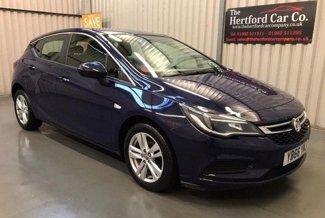 2017 66 Vauxhall Astra 1.6 TECH LINE CDTI S/S 5d 134 BHP