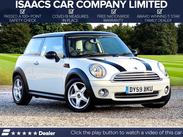 2009 59 MINI HATCH COOPER 1.6 COOPER 3d 118 BHP