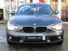 USED 2014 14 BMW 1 SERIES 1.6 116D EFFICIENTDYNAMICS BUSINESS 5d 114 BHP Finished in MINERAL GREY METALLIC with contrasting BLACK HEATED LEATHER trim. If you are looking for a small hatchback with that spacious feel and enjoy driving then look no further. This punchy mid sized hatch kicks out a lively 114 BHP and is packed with extras. Features include Zero Road Tax, Full Heated leather Trim, Sat Nav, DAB Radio, B/Tooth and much more. Dealer serviced at 16626 miles, 24080 miles, 31235 miles and at 40632 miles on 14.9.2020. MOT is due 17/7/2021.