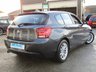 USED 2014 14 BMW 1 SERIES 1.6 116D EFFICIENTDYNAMICS BUSINESS 5d 114 BHP Finished in MINERAL GREY METALLIC with contrasting BLACK HEATED LEATHER trim. If you are looking for a small hatchback with that spacious feel and enjoy driving then look no further. This punchy mid sized hatch kicks out a lively 114 BHP and is packed with extras. Features include Zero Road Tax, Full Heated leather Trim, Sat Nav, DAB Radio, B/Tooth and much more. Dealer serviced at 16626 miles, 24080 miles, 31235 miles and at 40632 miles on 14.9.2020. MOT is due 17/7/2021.