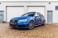 USED 2015 15 AUDI A3 2.0 S3 SPORTBACK QUATTRO 5d 296 BHP STAGE 1 MRC+SEPANG BLUE+KEYLESS