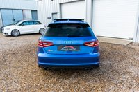 USED 2015 15 AUDI A3 2.0 S3 SPORTBACK QUATTRO 5d 296 BHP STAGE 1 MRC+SEPANG BLUE+KEYLESS