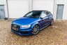 USED 2015 15 AUDI A3 2.0 S3 SPORTBACK QUATTRO 5d 296 BHP STAGE 1 MRC+SEPANG BLUE+KEYLESS