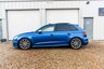 USED 2015 15 AUDI A3 2.0 S3 SPORTBACK QUATTRO 5d 296 BHP STAGE 1 MRC+SEPANG BLUE+KEYLESS