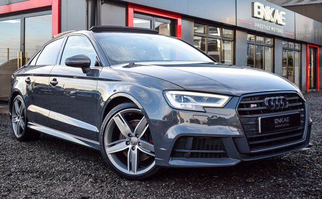 2018 18 Audi S3 2.0 S3 TFSI QUATTRO BLACK EDITION 4d 306 BHP
