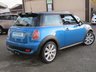 USED 2009 59 MINI HATCH COOPER 1.6 COOPER S 3d 172 BHP Finished in LASER BLUE METALLIC WITH PART LEATHER TWO TONE SPORTS trim. The MINI Cooper S has an historic name stretching all the way back to the early days of the small car&rsquo;s history. However there is nothing old fashioned about this Cooper S. This great little car is fun to drive and distinctive in appearance. Specification includes, Chili Pack, Park Sensors, Climate Control, B/Tooth, 17" Alloys, and much more. Dealer serviced at 8776, 20761, 26405, 27680, 31737, 33691 and at 35890 miles.