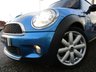 USED 2009 59 MINI HATCH COOPER 1.6 COOPER S 3d 172 BHP Finished in LASER BLUE METALLIC WITH PART LEATHER TWO TONE SPORTS trim. The MINI Cooper S has an historic name stretching all the way back to the early days of the small car&rsquo;s history. However there is nothing old fashioned about this Cooper S. This great little car is fun to drive and distinctive in appearance. Specification includes, Chili Pack, Park Sensors, Climate Control, B/Tooth, 17" Alloys, and much more. Dealer serviced at 8776, 20761, 26405, 27680, 31737, 33691 and at 35890 miles.