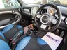 USED 2009 59 MINI HATCH COOPER 1.6 COOPER S 3d 172 BHP Finished in LASER BLUE METALLIC WITH PART LEATHER TWO TONE SPORTS trim. The MINI Cooper S has an historic name stretching all the way back to the early days of the small car&rsquo;s history. However there is nothing old fashioned about this Cooper S. This great little car is fun to drive and distinctive in appearance. Specification includes, Chili Pack, Park Sensors, Climate Control, B/Tooth, 17" Alloys, and much more. Dealer serviced at 8776, 20761, 26405, 27680, 31737, 33691 and at 35890 miles.