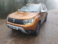 USED 2018 68 DACIA DUSTER 1.6 PRESTIGE SCE 5d 115 BHP SAT NAV+1 OWNER+FDSH+APPLE CAR PLAY