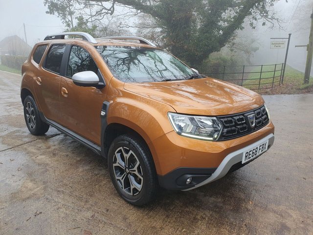 2018 68 Dacia Duster 1.6 PRESTIGE SCE 5d 115 BHP