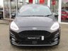 USED 2017 67 FORD FIESTA 1.0 ST-LINE 5d 99 BHP Finished in BLACK PEARL with contrasting GREY SPORTS Cloth interior trim. This Fiesta is a small car that you can really enjoy driving. Economical and cheap to run, stylish to look at and some great features. Sat Nav, DAB radio, B/Tooth, 17" Alloys, Heated Front Screen, Air Con, Cruise control and much more. This is a must for the first time driver or small family. Ford Dealer Serviced at 13281 miles and at 26424 miles on 16/6/2020. 12 months MOT.