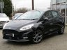 USED 2017 67 FORD FIESTA 1.0 ST-LINE 5d 99 BHP Finished in BLACK PEARL with contrasting GREY SPORTS Cloth interior trim. This Fiesta is a small car that you can really enjoy driving. Economical and cheap to run, stylish to look at and some great features. Sat Nav, DAB radio, B/Tooth, 17" Alloys, Heated Front Screen, Air Con, Cruise control and much more. This is a must for the first time driver or small family. Ford Dealer Serviced at 13281 miles and at 26424 miles on 16/6/2020. 12 months MOT.
