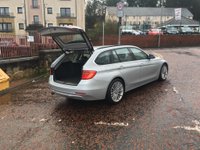 USED 2013 13 BMW 3 SERIES 2.0 318D LUXURY TOURING 5d 141 BHP BIG SPEC+SAT NAV+BLUETOOTH+POWER TAILGATE+1 FULL YEARS MOT+FINANCE AVAILABLE!!!!