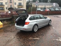 USED 2013 13 BMW 3 SERIES 2.0 318D LUXURY TOURING 5d 141 BHP BIG SPEC+SAT NAV+BLUETOOTH+POWER TAILGATE+1 FULL YEARS MOT+FINANCE AVAILABLE!!!!