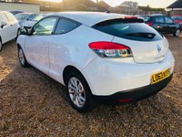 USED 2013 63 RENAULT MEGANE 1.5 DYNAMIQUE TOMTOM ENERGY DCI S/S 3d 110 BHP Amazingly Low Mileage White Sporty 3 Door Hatchback
