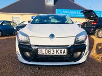 USED 2013 63 RENAULT MEGANE 1.5 DYNAMIQUE TOMTOM ENERGY DCI S/S 3d 110 BHP Amazingly Low Mileage White Sporty 3 Door Hatchback