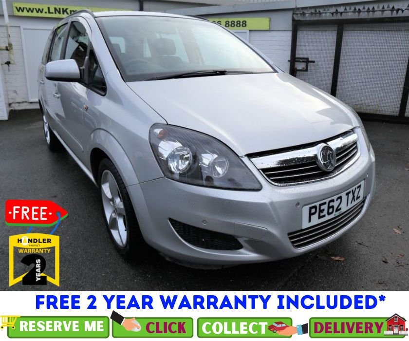View our VAUXHALL ZAFIRA