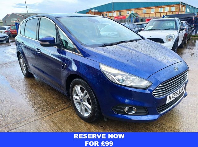 2016 65 FORD S-MAX 2.0 TITANIUM TDCI 5d 148 BHP 4 STAMPS OF SERVICE HISTORY