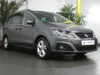 USED 2016 66 SEAT ALHAMBRA 2.0 TDI SE LUX 5d 150 BHP SAT NAV LEATHER SUNROOF