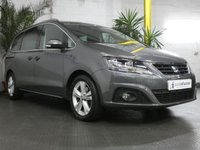 USED 2016 66 SEAT ALHAMBRA 2.0 TDI SE LUX 5d 150 BHP SAT NAV LEATHER SUNROOF