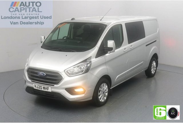 2020 20 FORD TRANSIT CUSTOM 2.0 300 Limited EcoBlue 130 Bhp L2 H1 5 Seats Combi Low Emission
