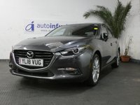 USED 2018 18 MAZDA 3 2.0 SPORT NAV 5d 118 BHP SAT NAV REAR VIEW CAMERA