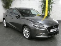 USED 2018 18 MAZDA 3 2.0 SPORT NAV 5d 118 BHP SAT NAV REAR VIEW CAMERA