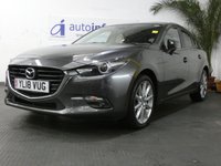 USED 2018 18 MAZDA 3 2.0 SPORT NAV 5d 118 BHP SAT NAV REAR VIEW CAMERA